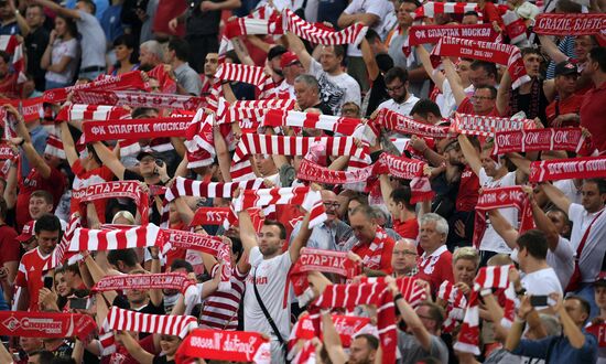 Football. Russian Premier League. Spartak vs. Orenburg