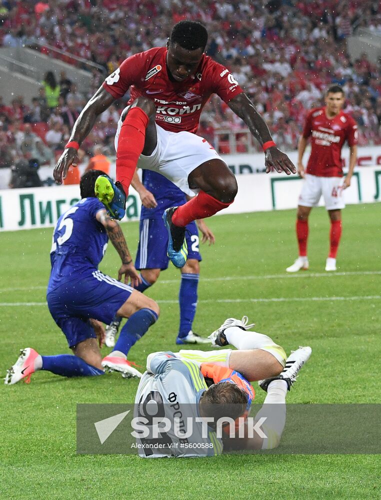 Football. Russian Premier League. Spartak vs. Orenburg