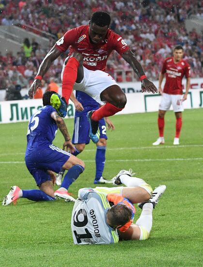 Football. Russian Premier League. Spartak vs. Orenburg