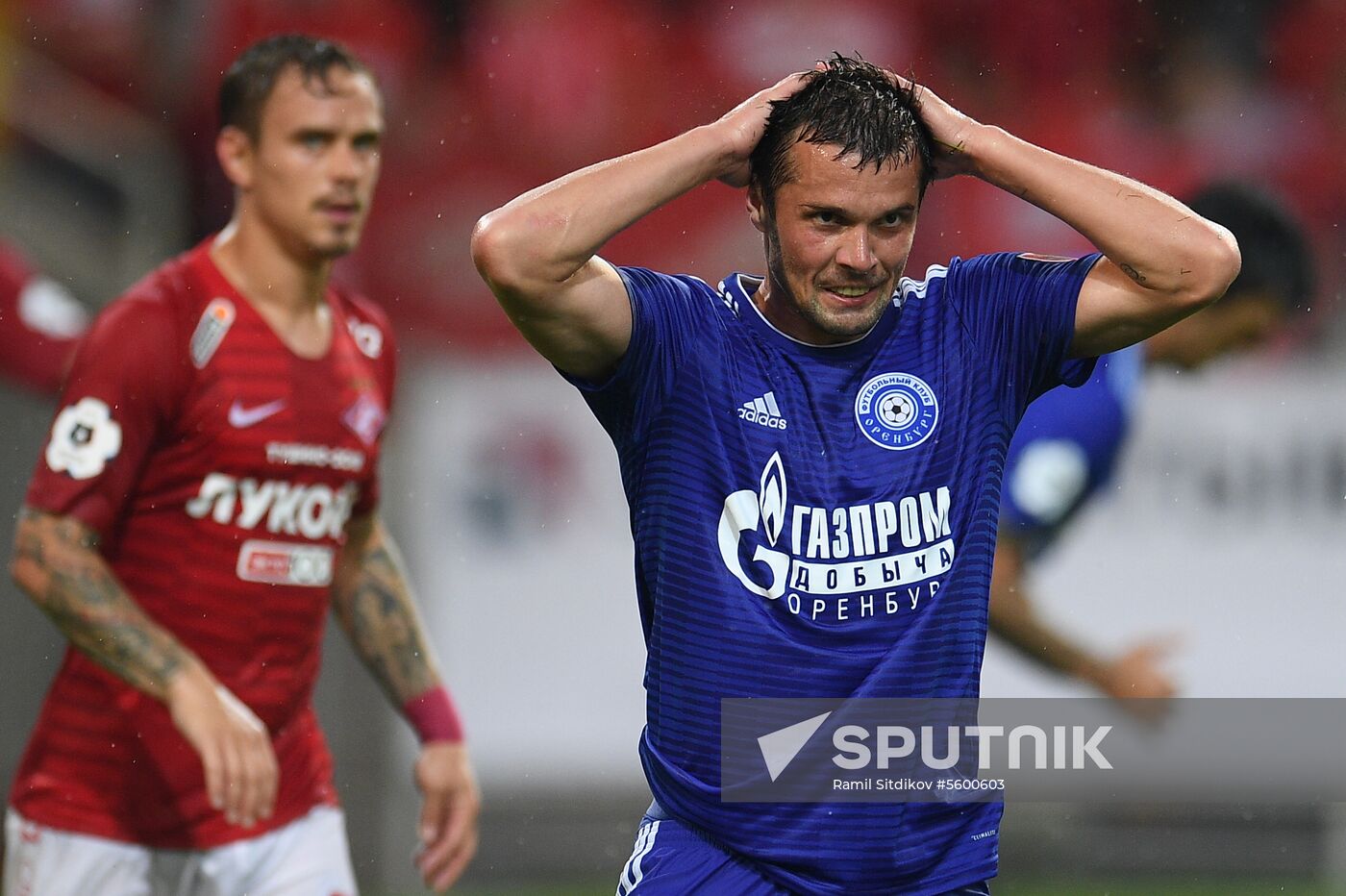 Football. Russian Premier League. Spartak vs. Orenburg