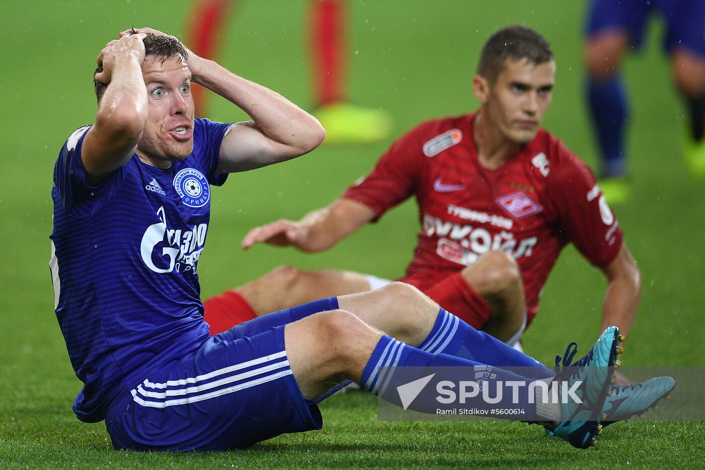 Football. Russian Premier League. Spartak vs. Orenburg