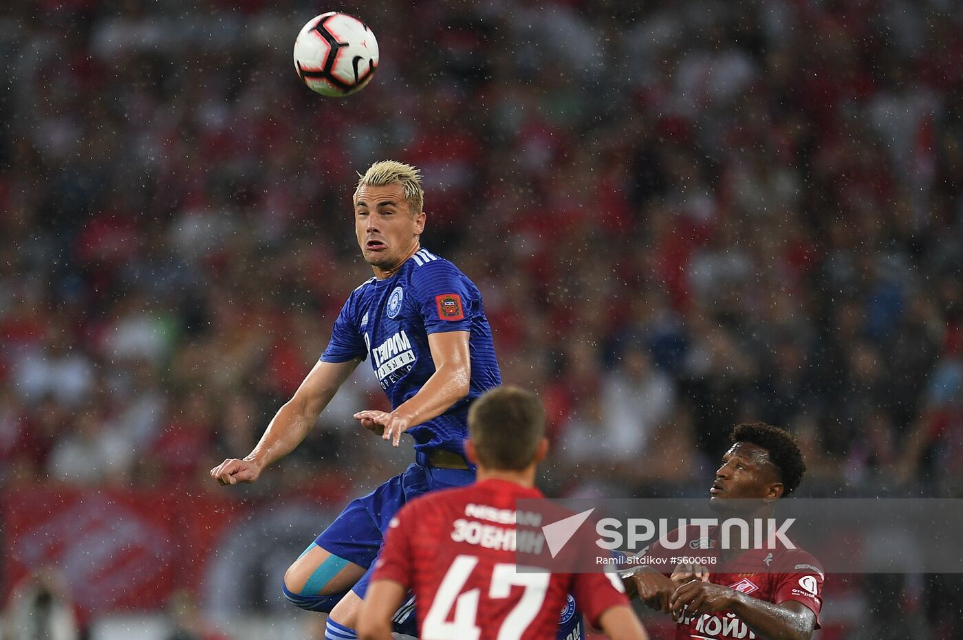 Football. Russian Premier League. Spartak vs. Orenburg