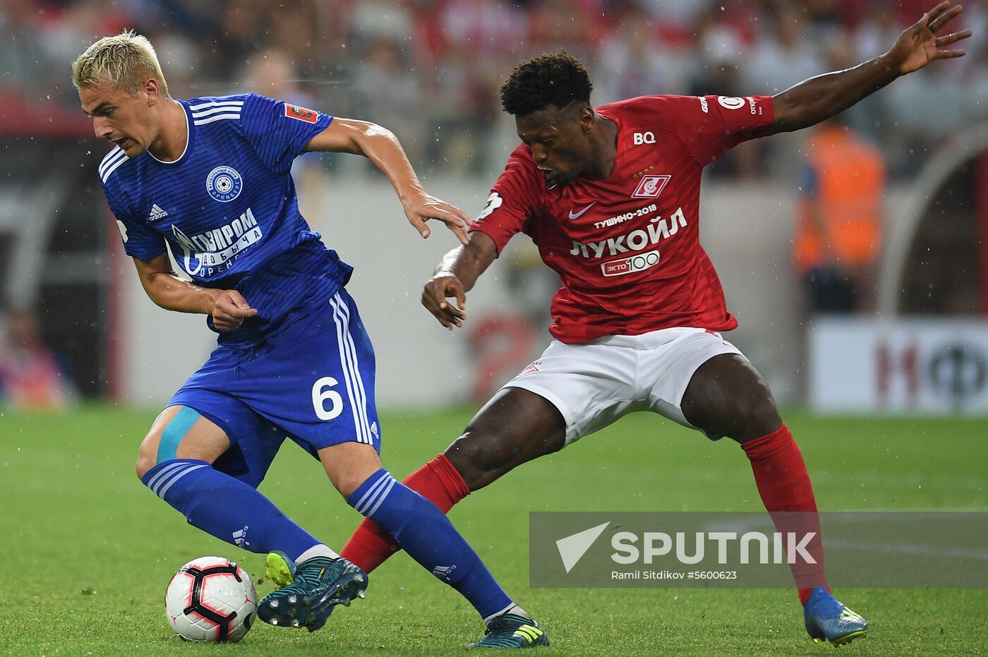 Football. Russian Premier League. Spartak vs. Orenburg