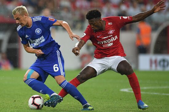 Football. Russian Premier League. Spartak vs. Orenburg