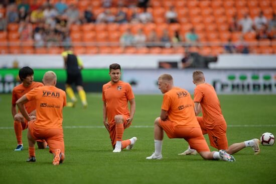 Football. Russian Premier League. Ural vs. Anzhi