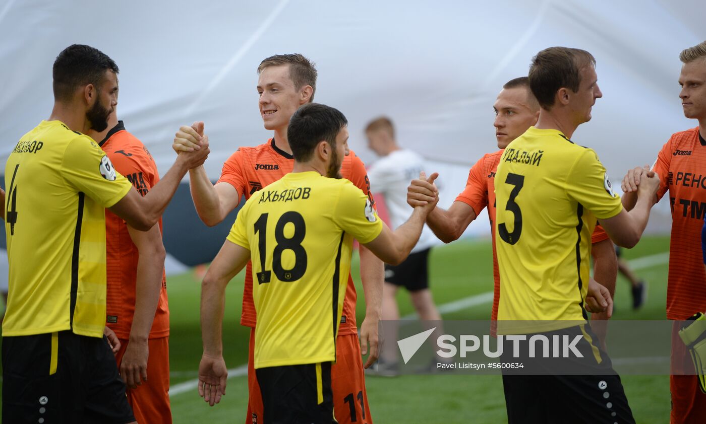 Football. Russian Premier League. Ural vs. Anzhi