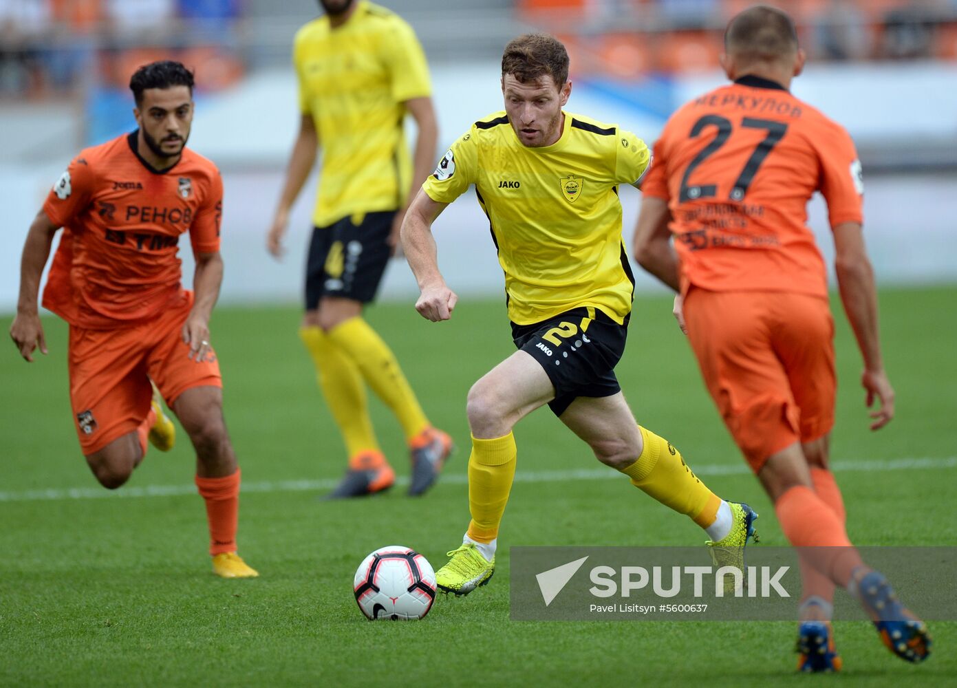Football. Russian Premier League. Ural vs. Anzhi