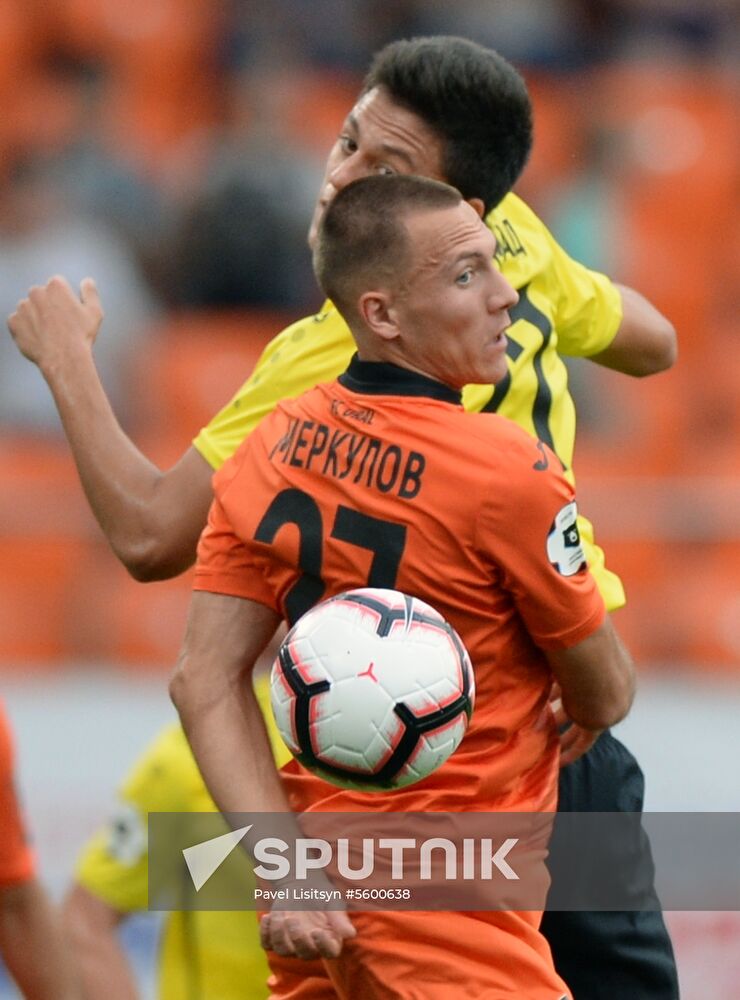 Football. Russian Premier League. Ural vs. Anzhi