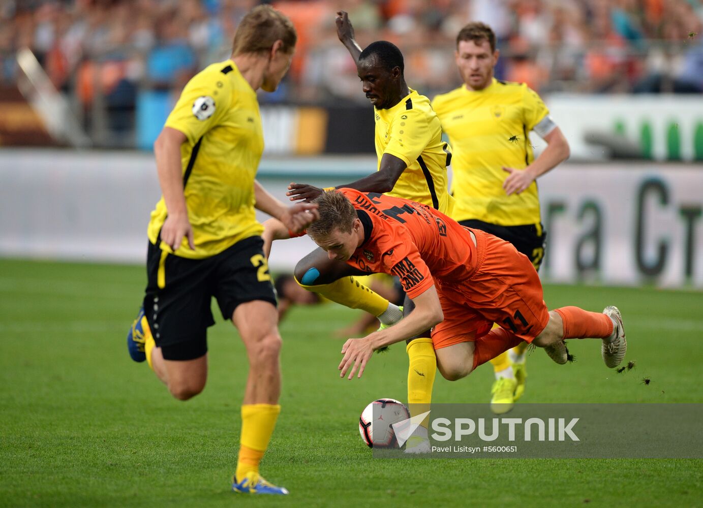 Football. Russian Premier League. Ural vs. Anzhi