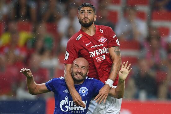Football. Russian Premier League. Spartak vs. Orenburg