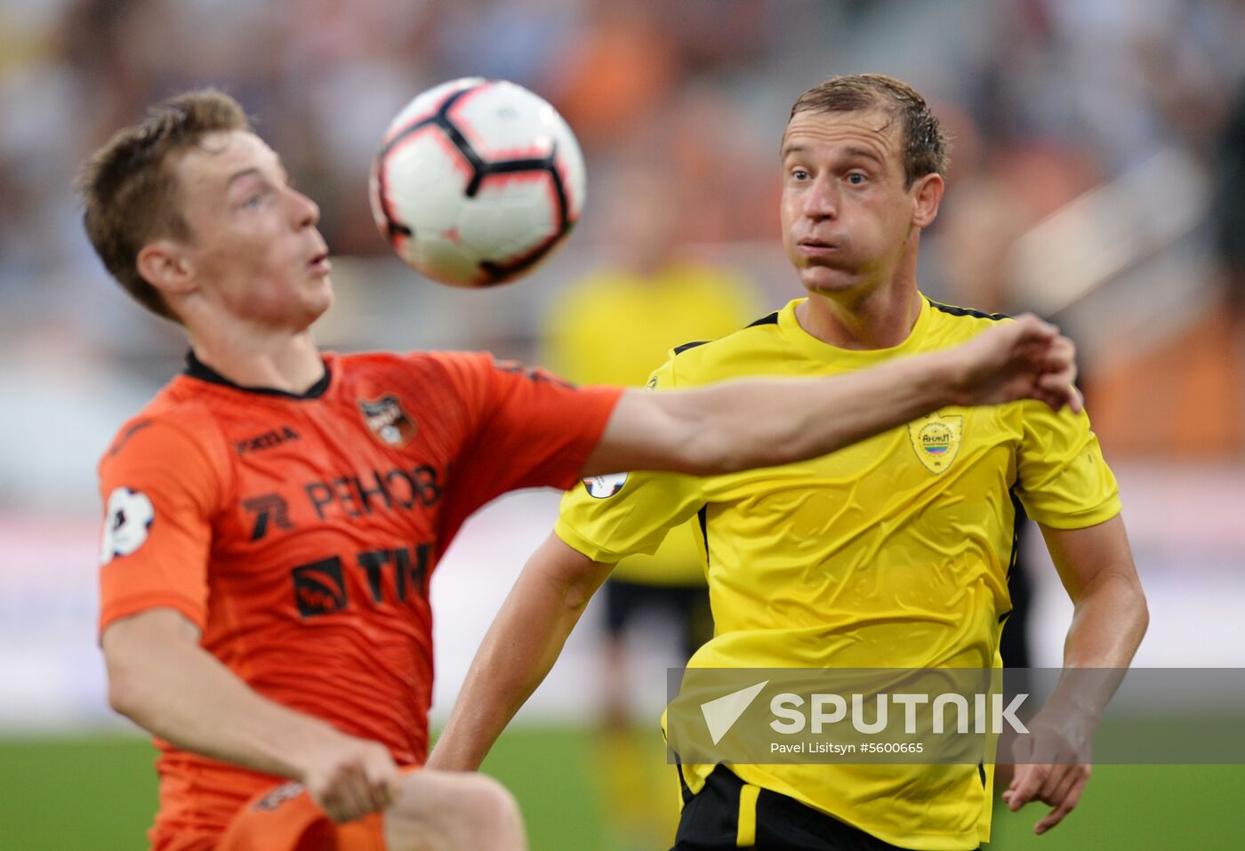 Football. Russian Premier League. Ural vs. Anzhi