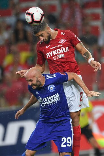 Football. Russian Premier League. Spartak vs. Orenburg