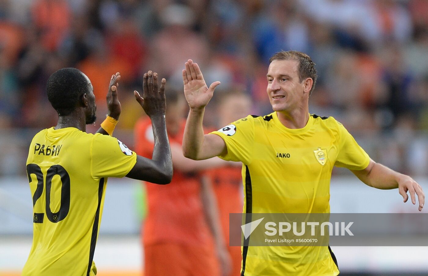 Football. Russian Premier League. Ural vs. Anzhi