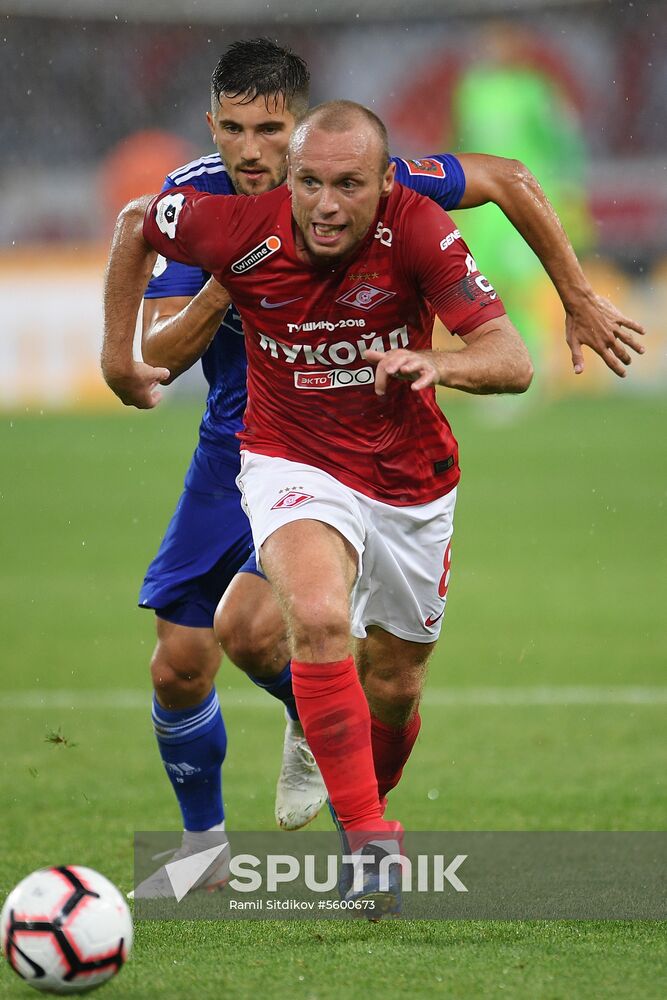Football. Russian Premier League. Spartak vs. Orenburg
