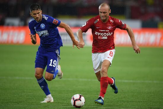 Football. Russian Premier League. Spartak vs. Orenburg