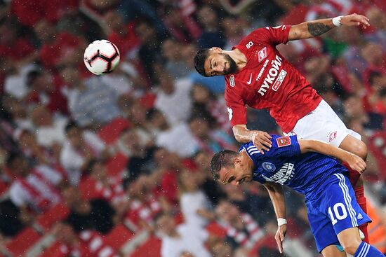 Football. Russian Premier League. Spartak vs. Orenburg