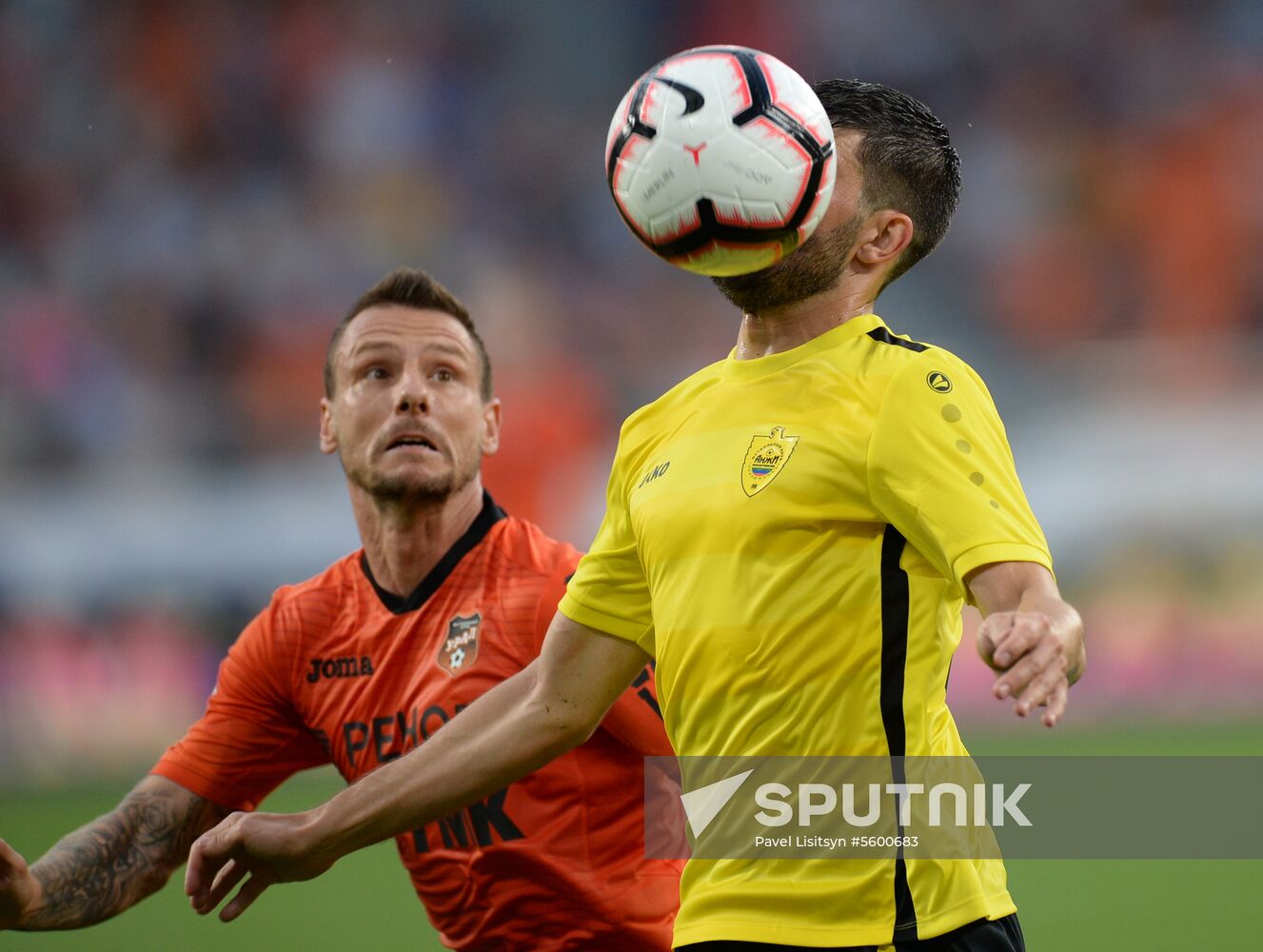 Football. Russian Premier League. Ural vs. Anzhi