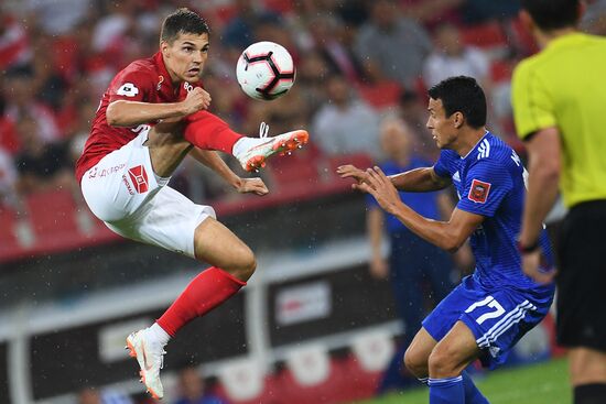 Football. Russian Premier League. Spartak vs. Orenburg