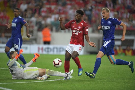 Football. Russian Premier League. Spartak vs. Orenburg