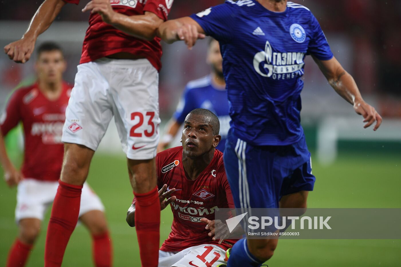 Football. Russian Premier League. Spartak vs. Orenburg