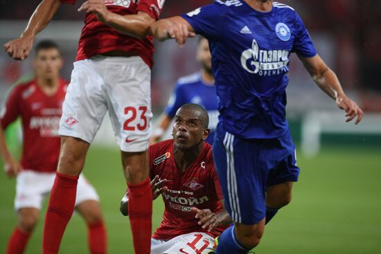 Football. Russian Premier League. Spartak vs. Orenburg