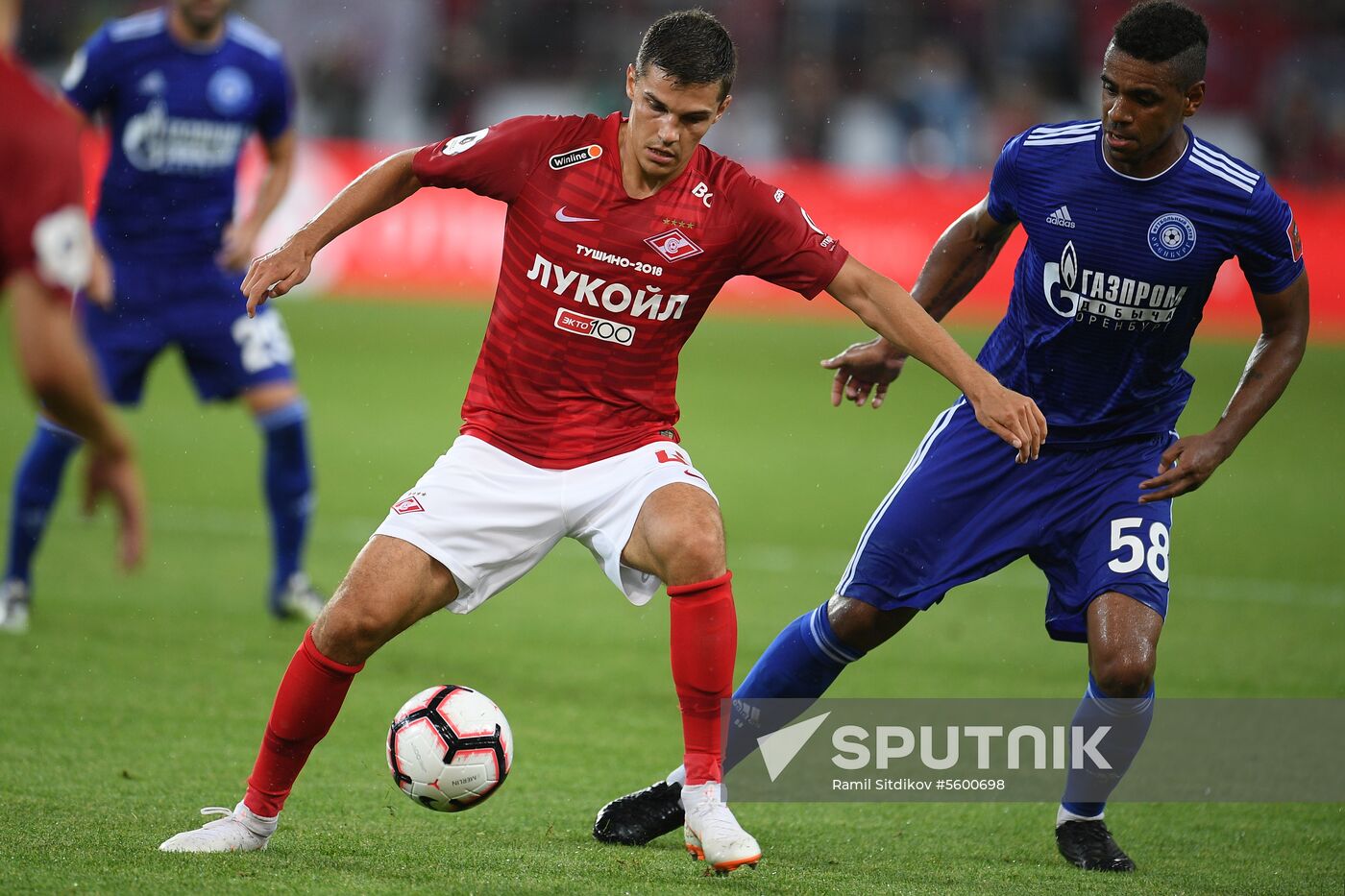 Football. Russian Premier League. Spartak vs. Orenburg