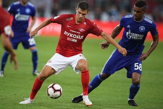 Football. Russian Premier League. Spartak vs. Orenburg