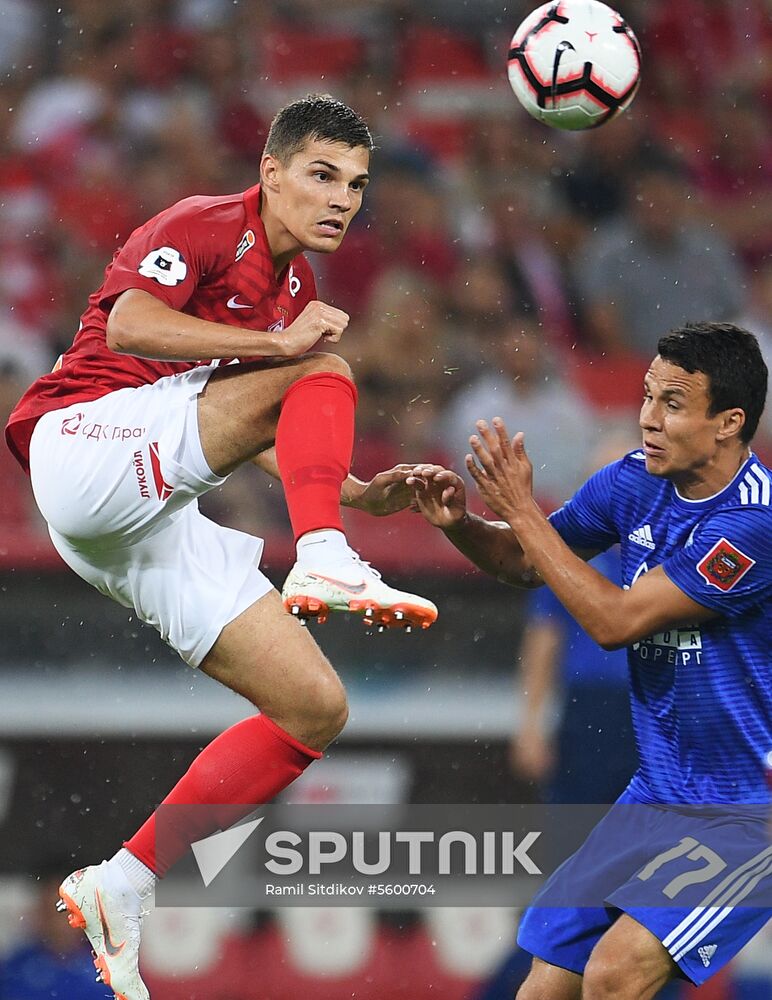 Football. Russian Premier League. Spartak vs. Orenburg