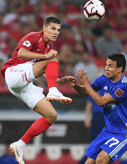 Football. Russian Premier League. Spartak vs. Orenburg