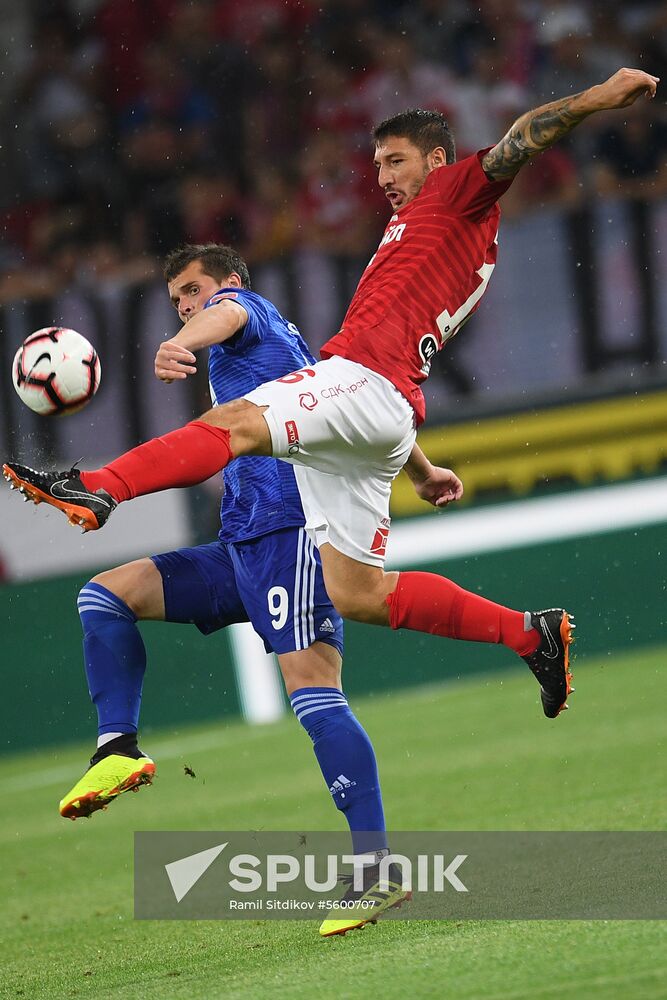Football. Russian Premier League. Spartak vs. Orenburg