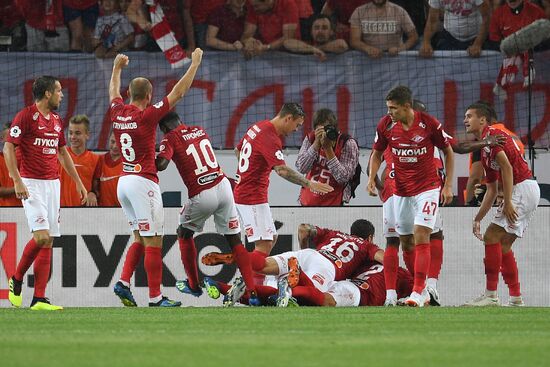 Football. Russian Premier League. Spartak vs. Orenburg