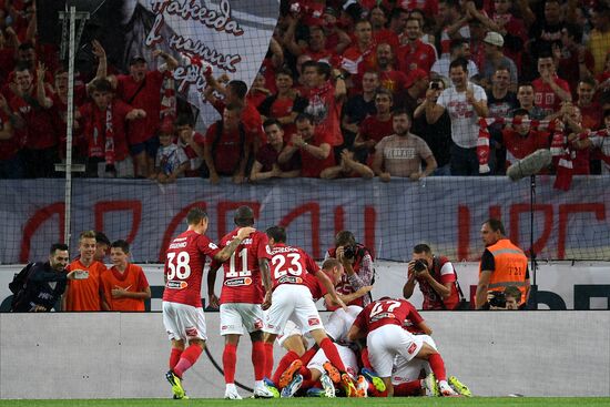 Football. Russian Premier League. Spartak vs. Orenburg