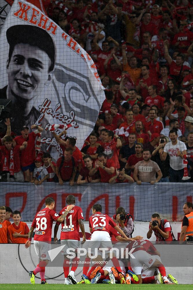 Football. Russian Premier League. Spartak vs. Orenburg
