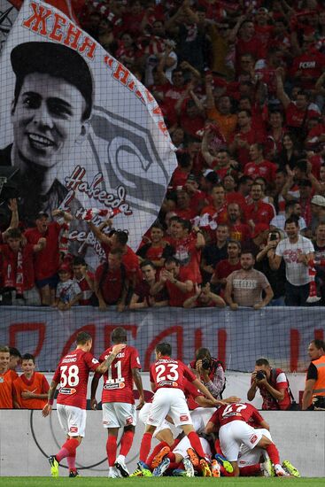 Football. Russian Premier League. Spartak vs. Orenburg