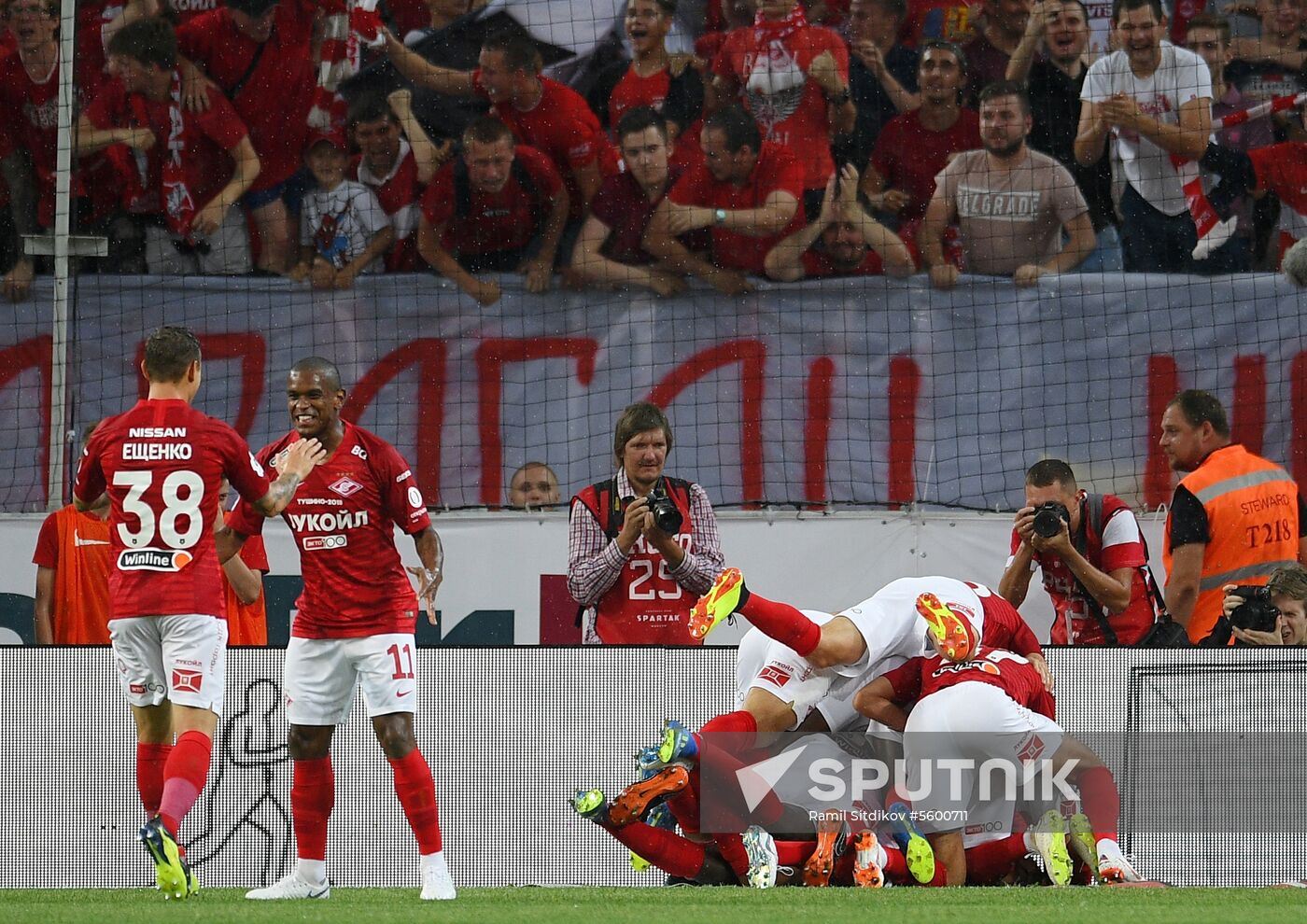 Football. Russian Premier League. Spartak vs. Orenburg