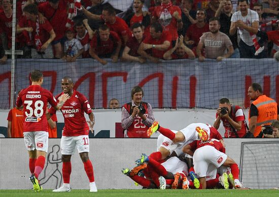 Football. Russian Premier League. Spartak vs. Orenburg