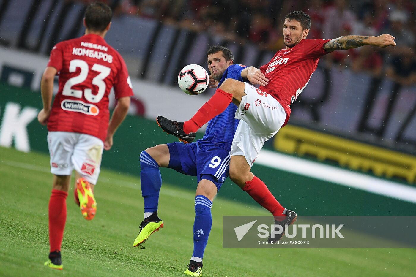 Football. Russian Premier League. Spartak vs. Orenburg