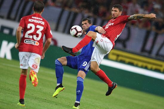 Football. Russian Premier League. Spartak vs. Orenburg