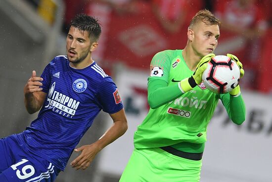 Football. Russian Premier League. Spartak vs. Orenburg