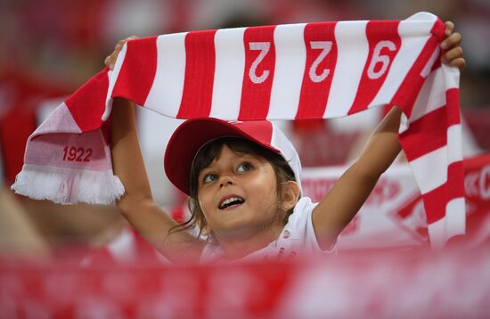 Football. Russian Premier League. Spartak vs. Orenburg