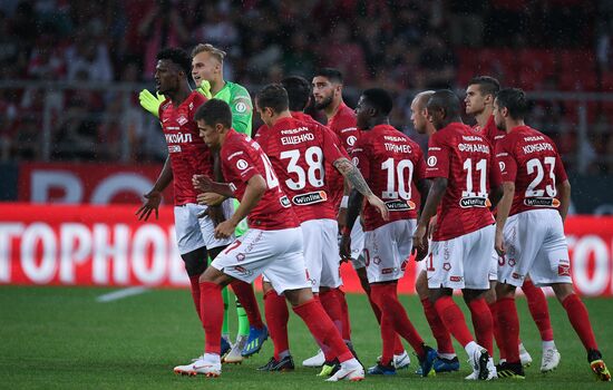 Football. Russian Premier League. Spartak vs. Orenburg