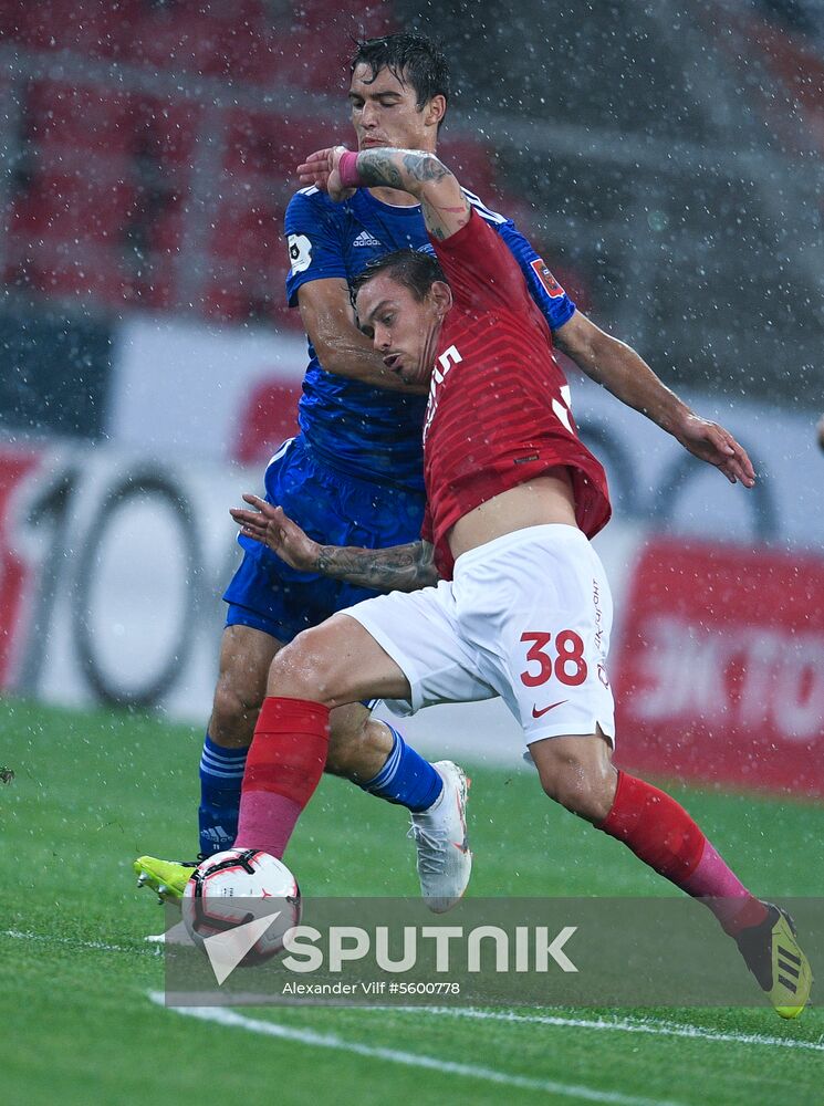 Football. Russian Premier League. Spartak vs. Orenburg