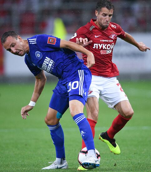 Football. Russian Premier League. Spartak vs. Orenburg