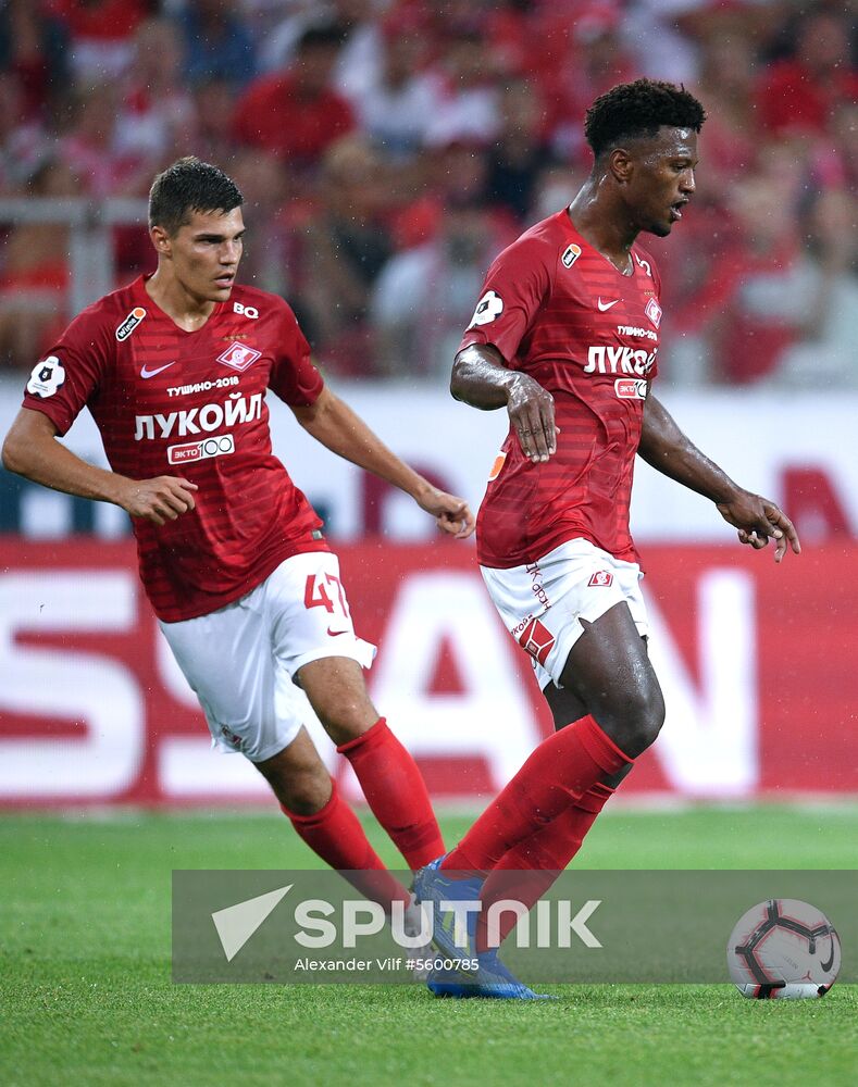 Football. Russian Premier League. Spartak vs. Orenburg