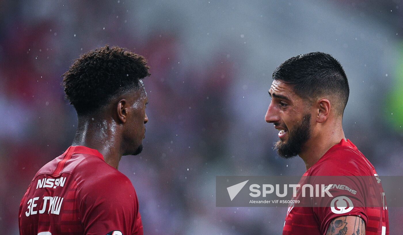 Football. Russian Premier League. Spartak vs. Orenburg