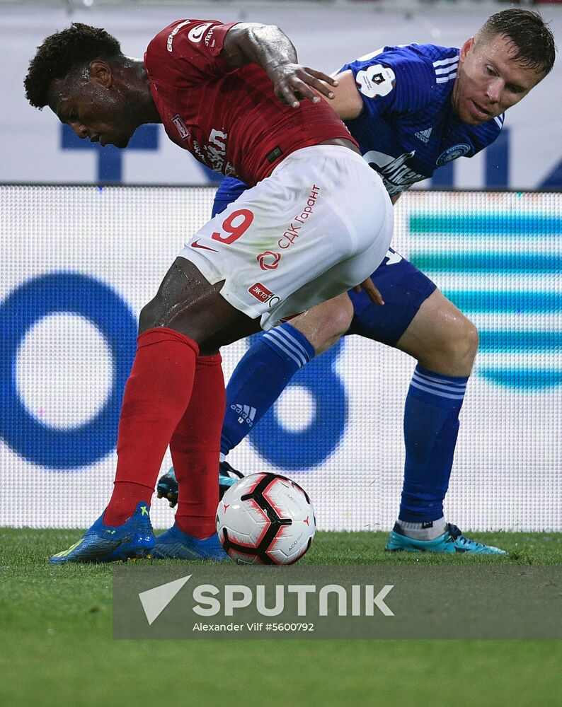 Football. Russian Premier League. Spartak vs. Orenburg