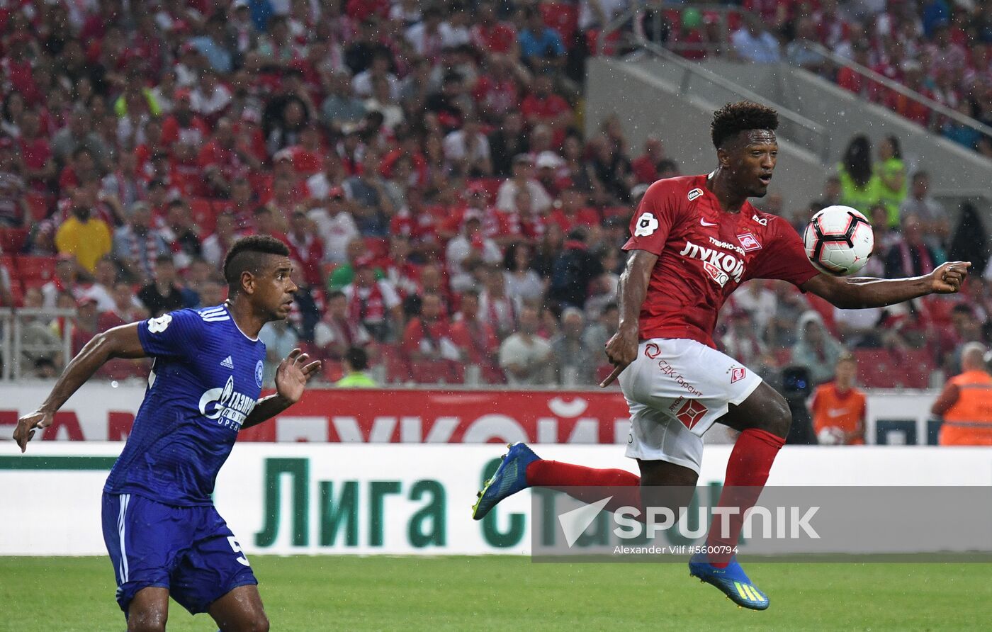 Football. Russian Premier League. Spartak vs. Orenburg