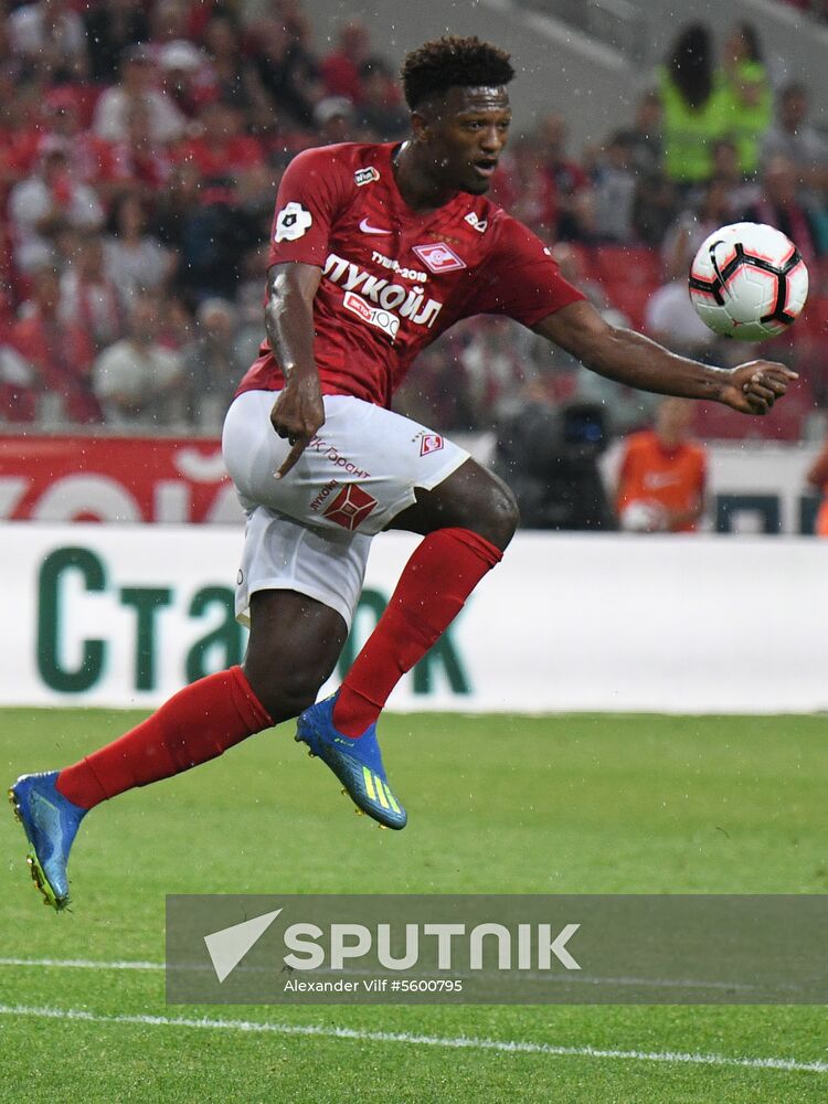 Football. Russian Premier League. Spartak vs. Orenburg