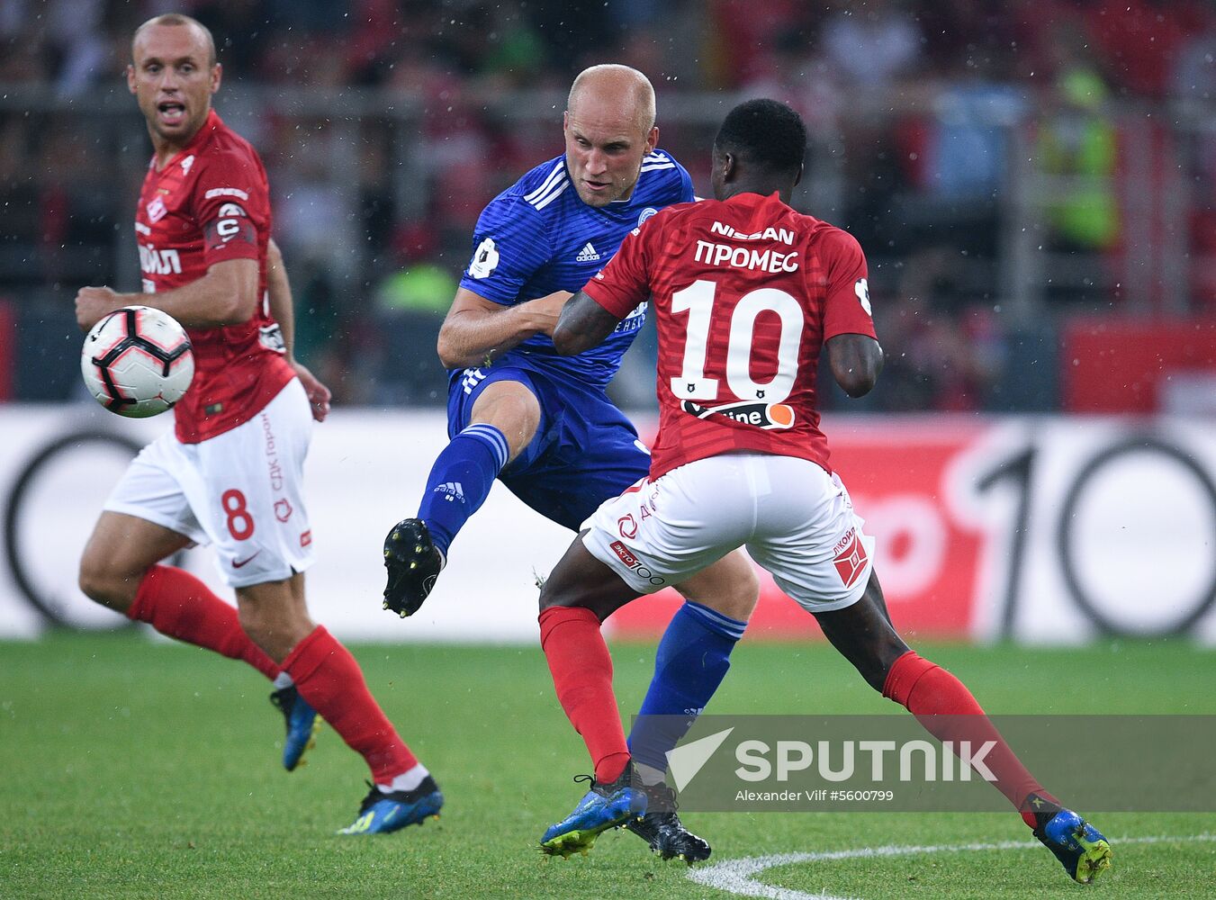 Football. Russian Premier League. Spartak vs. Orenburg