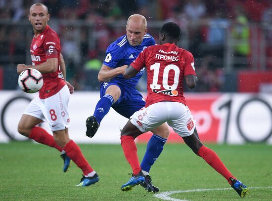 Football. Russian Premier League. Spartak vs. Orenburg